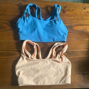 Set of 2 Athleta cross back sports bras